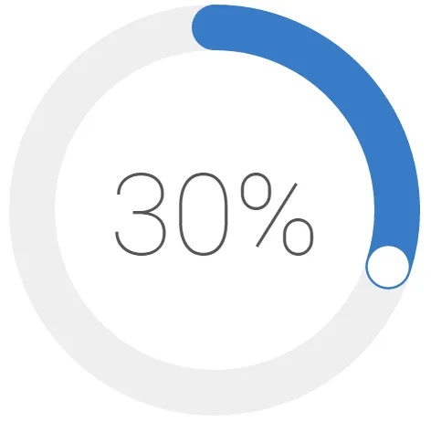 Radial slider example